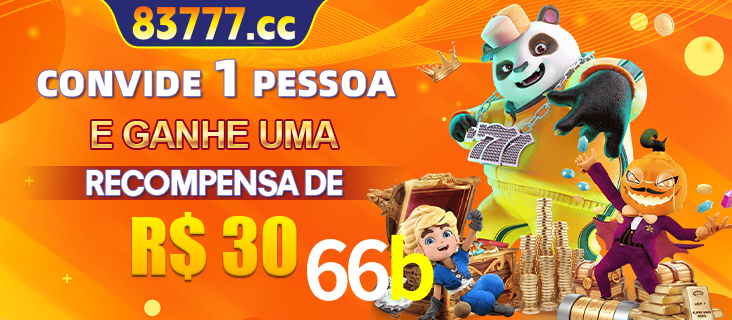 Banner institucional da 66b sobre parceria de marcas e criação de uma marca de excelência, apresentando os mascotes de jogos populares como o Fortune Tiger.